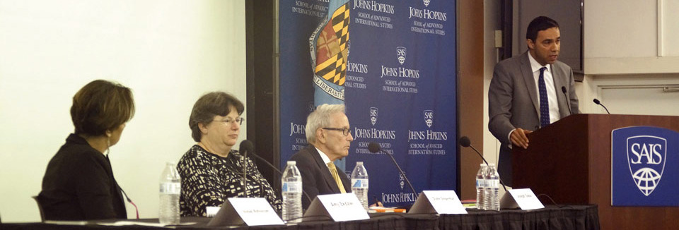 Alidad Mafinezam at SAIS